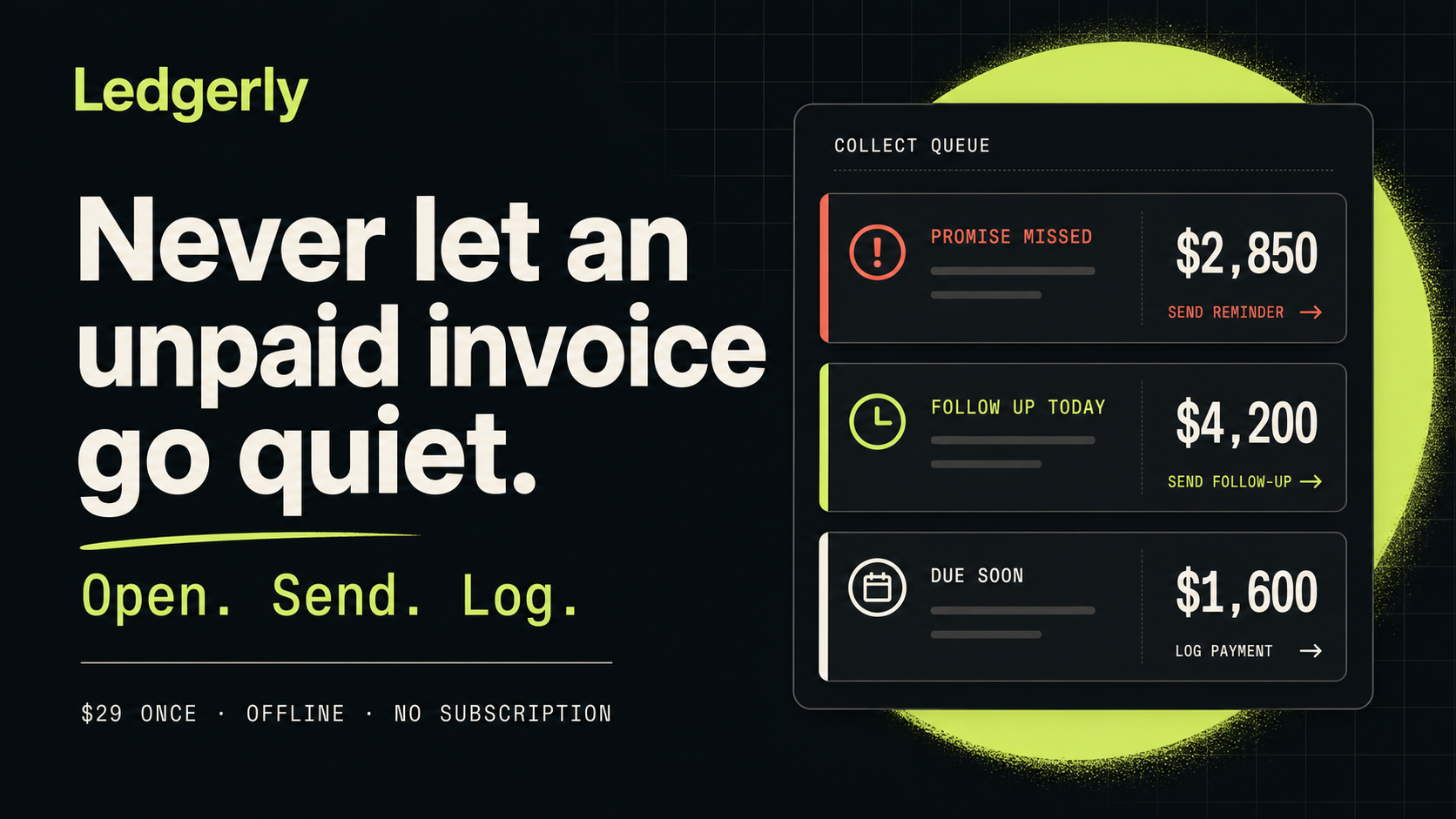 I built a one-file freelancer CRM that works entirely offline — no account or subscription logo